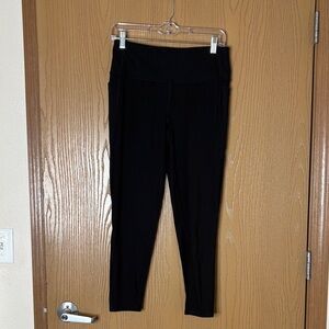 Black Pocket DSG High-Waisted Leggings